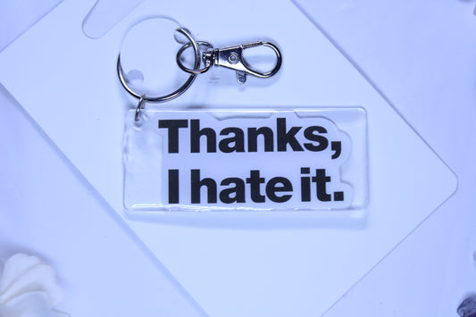 Sarcastic keychains